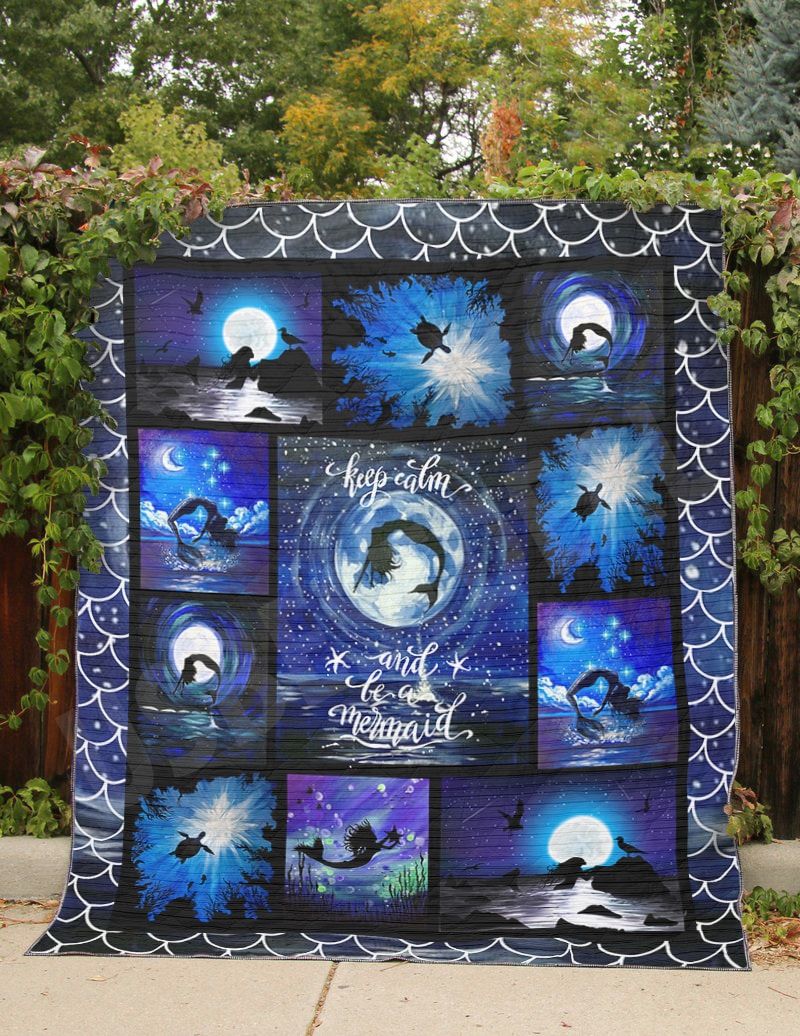 Mermaid Be A Mermaid Quilt Blanket DHC0201201384TD
