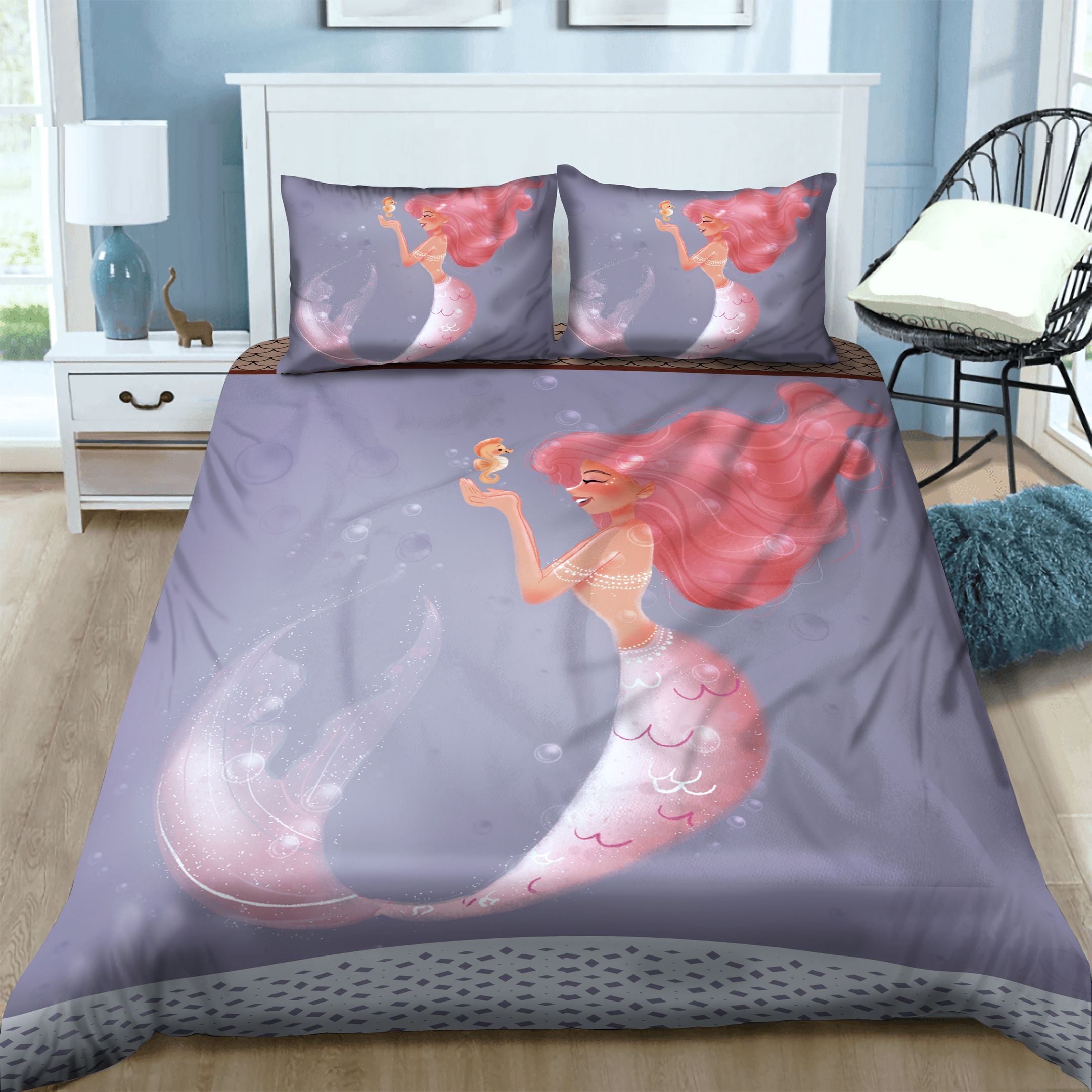 Mermaid Bedding Set