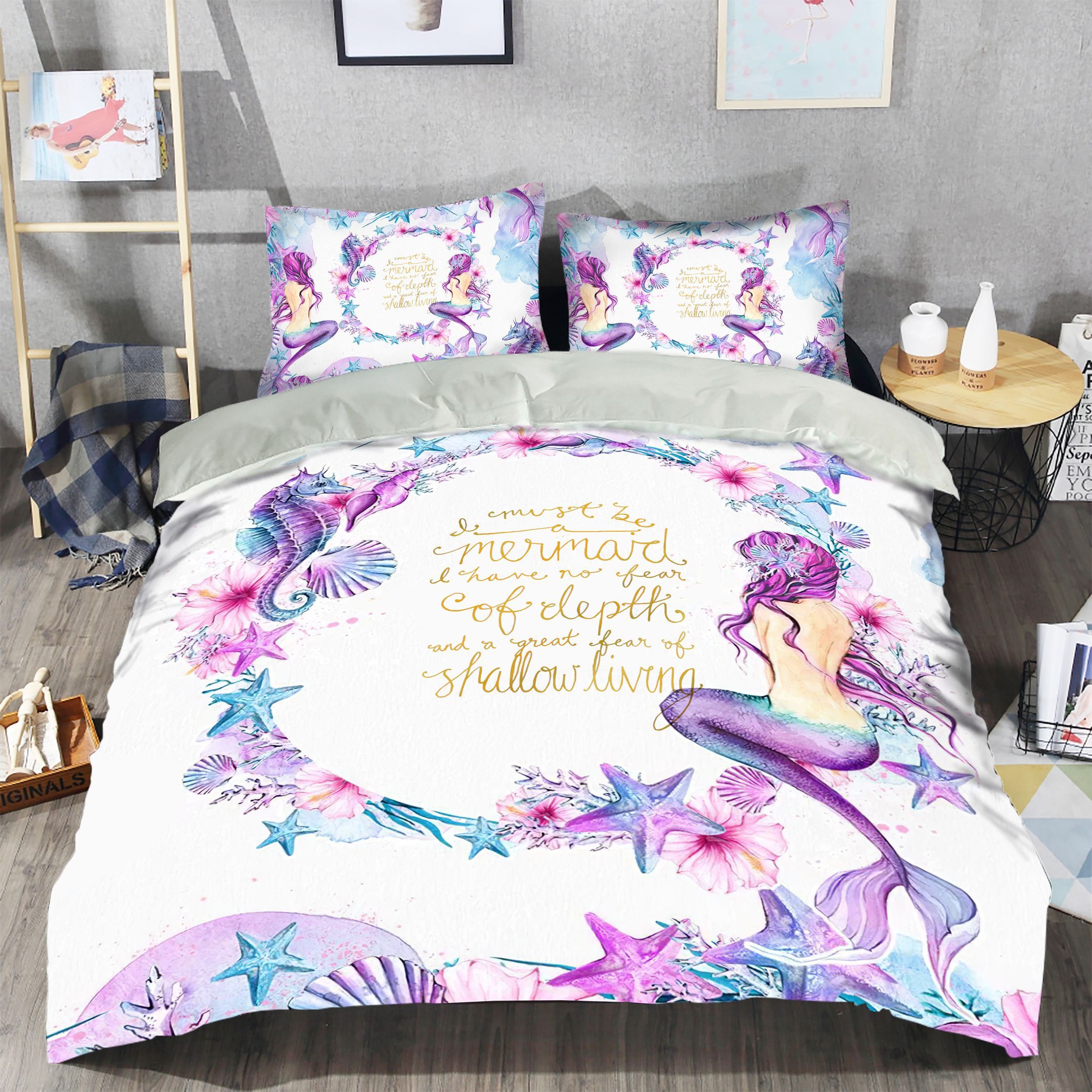 Mermaid Bedding Set