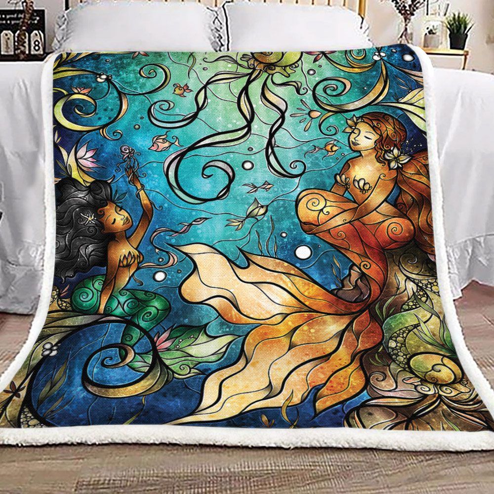 Mermaid Sherpa Fleece