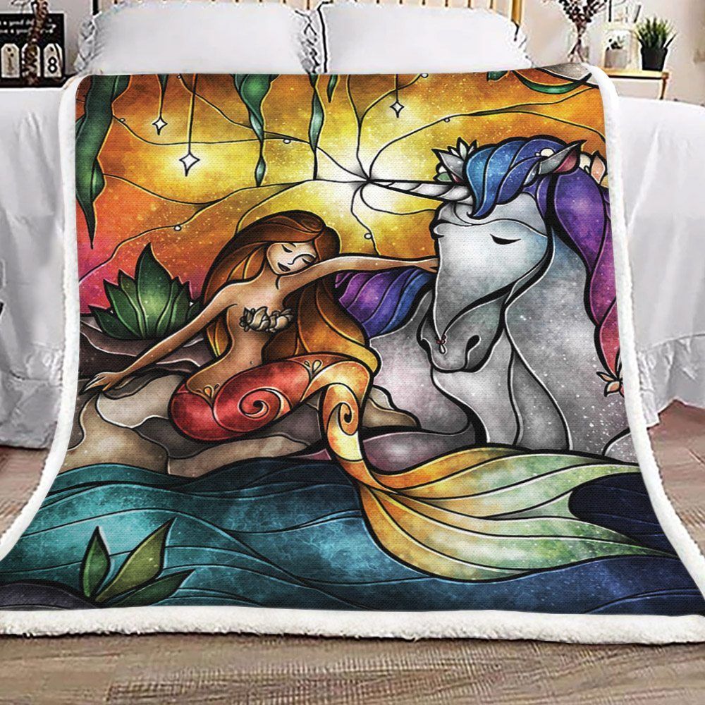 Mermaid Sherpa Fleece