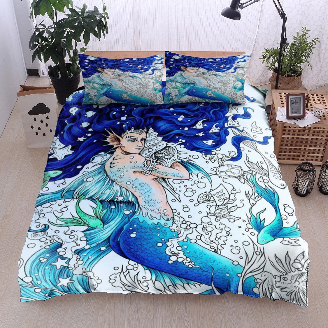 Mermaid Bedding Set