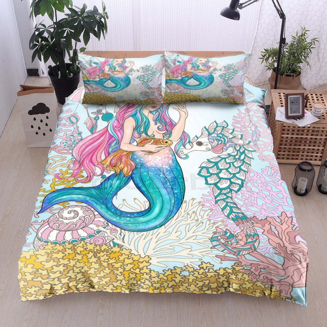 Mermaid Bedding Set