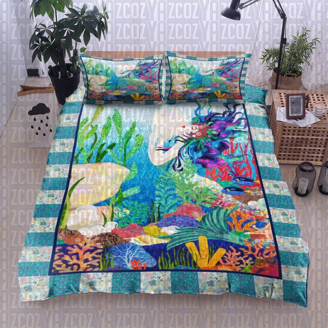 Mermaid Bedding Set