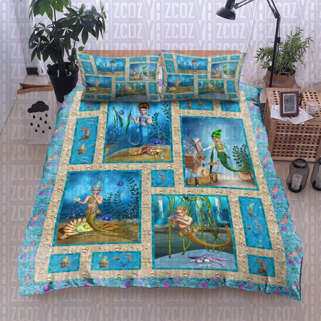 Mermaid Bedding Set