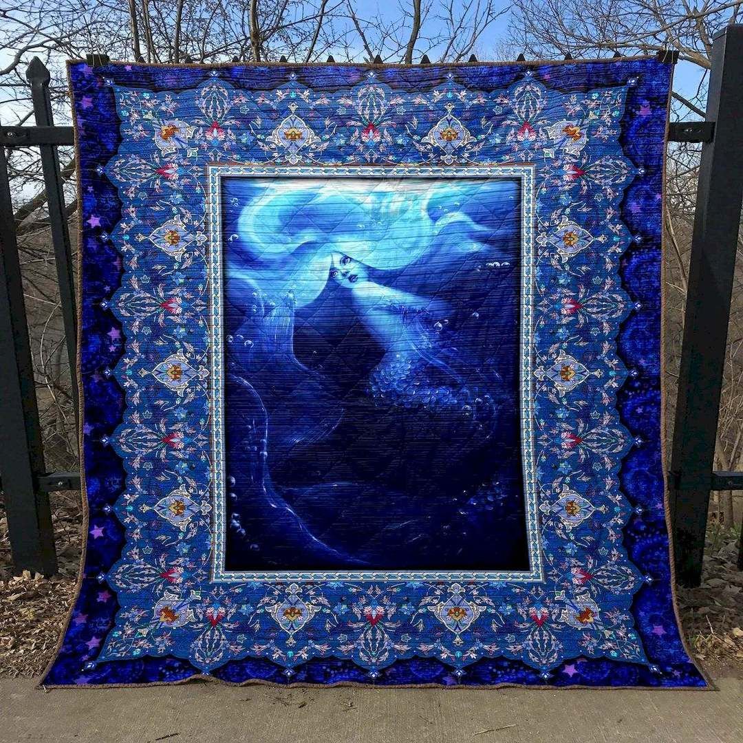 Mermaid CLD1706105 Quilt Blanket
