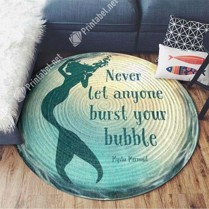 Mermaid Round Carpet
