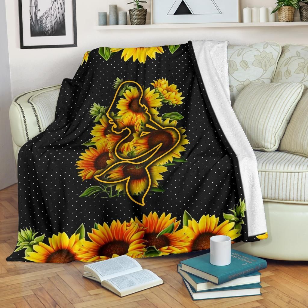 Mermaid Sherpa Fleece Blanket