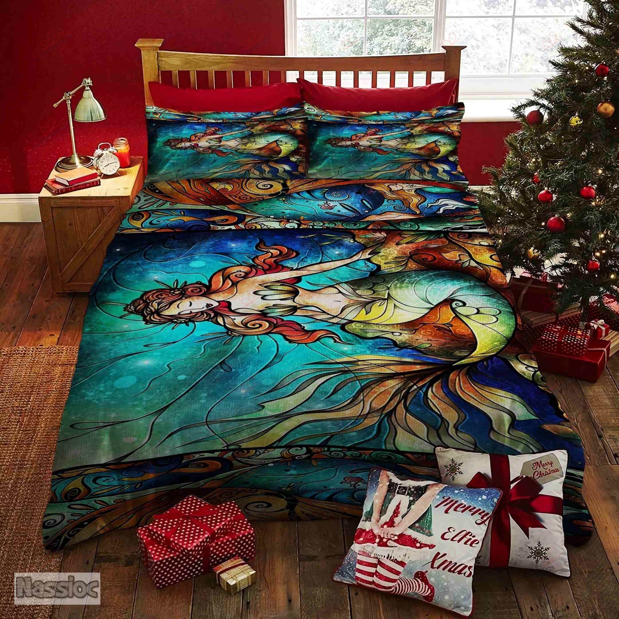 Mermaid Colors Bedding Set