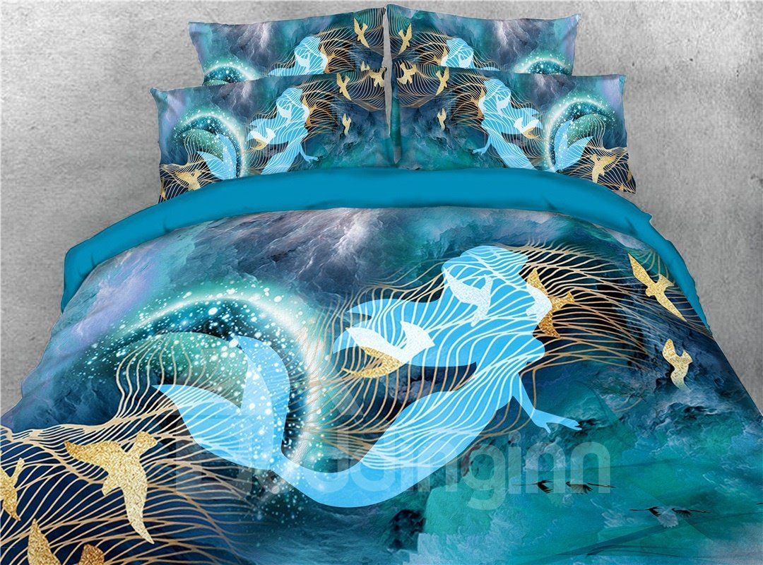 Mermaid Bedding Set