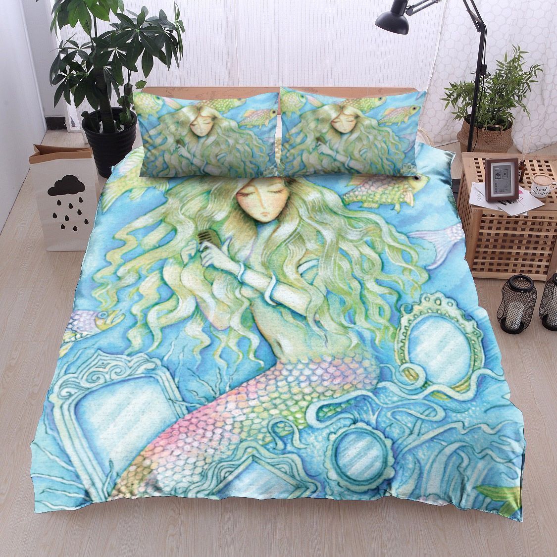 Mermaid  Bedding Set