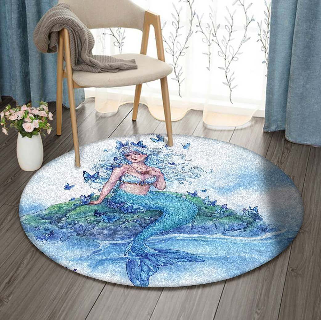 Mermaid Round Carpet
