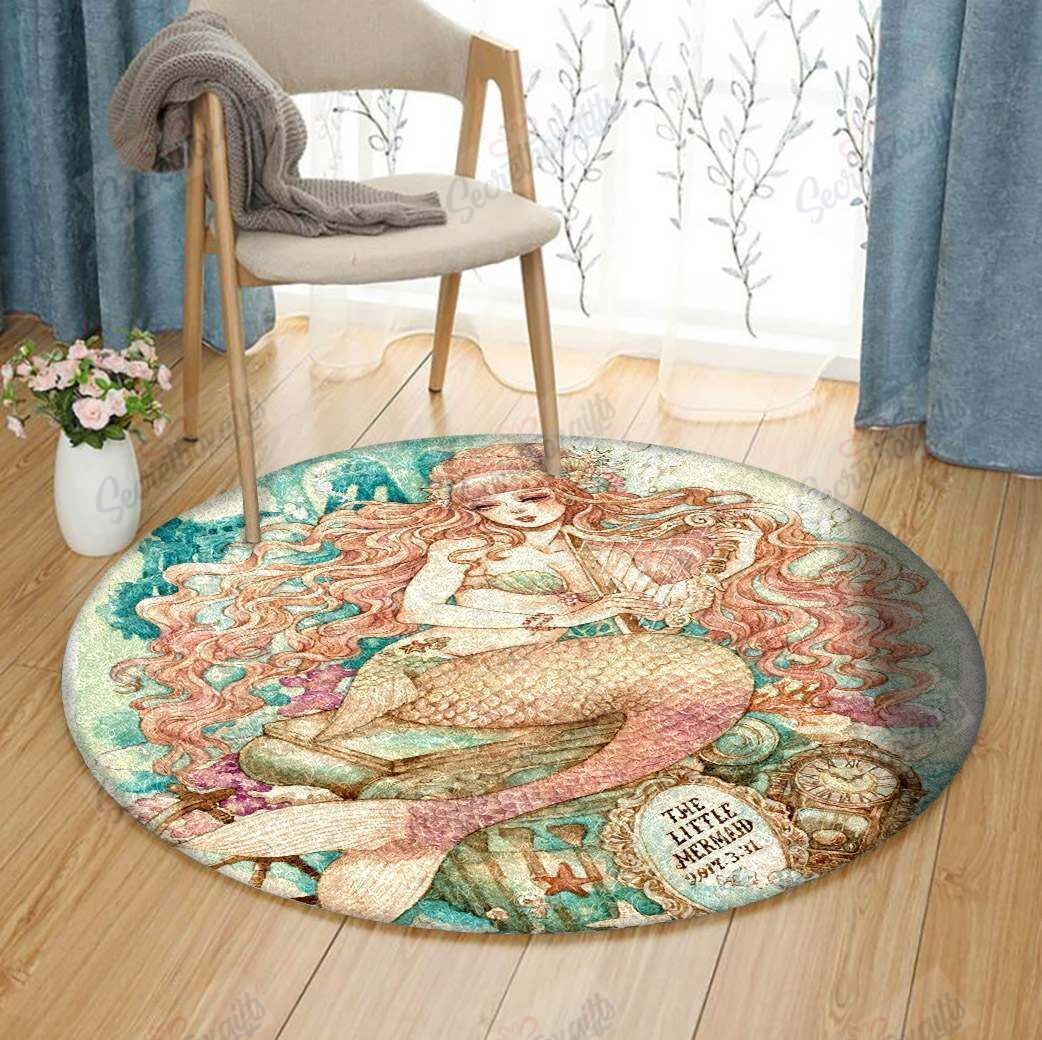 Mermaid Round Carpet