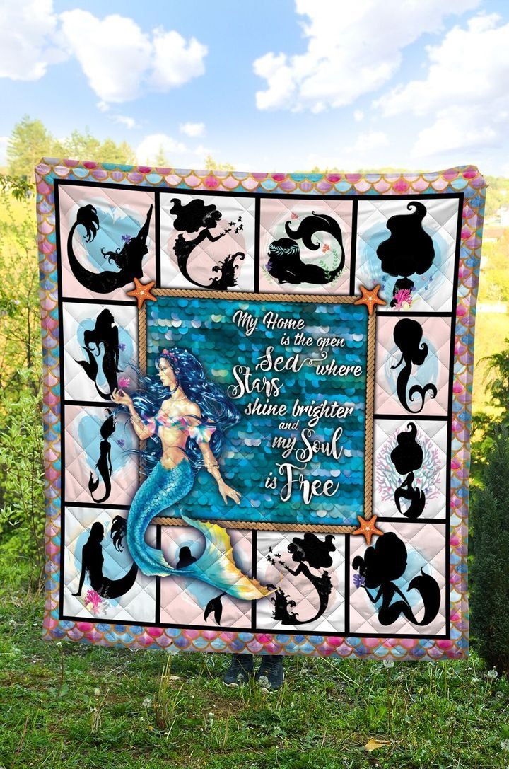 Mermaid DTC2311728 Quilt Blanket
