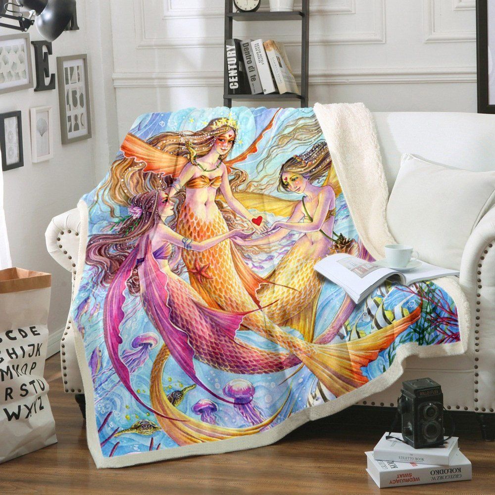 Mermaid Sherpa Fleece