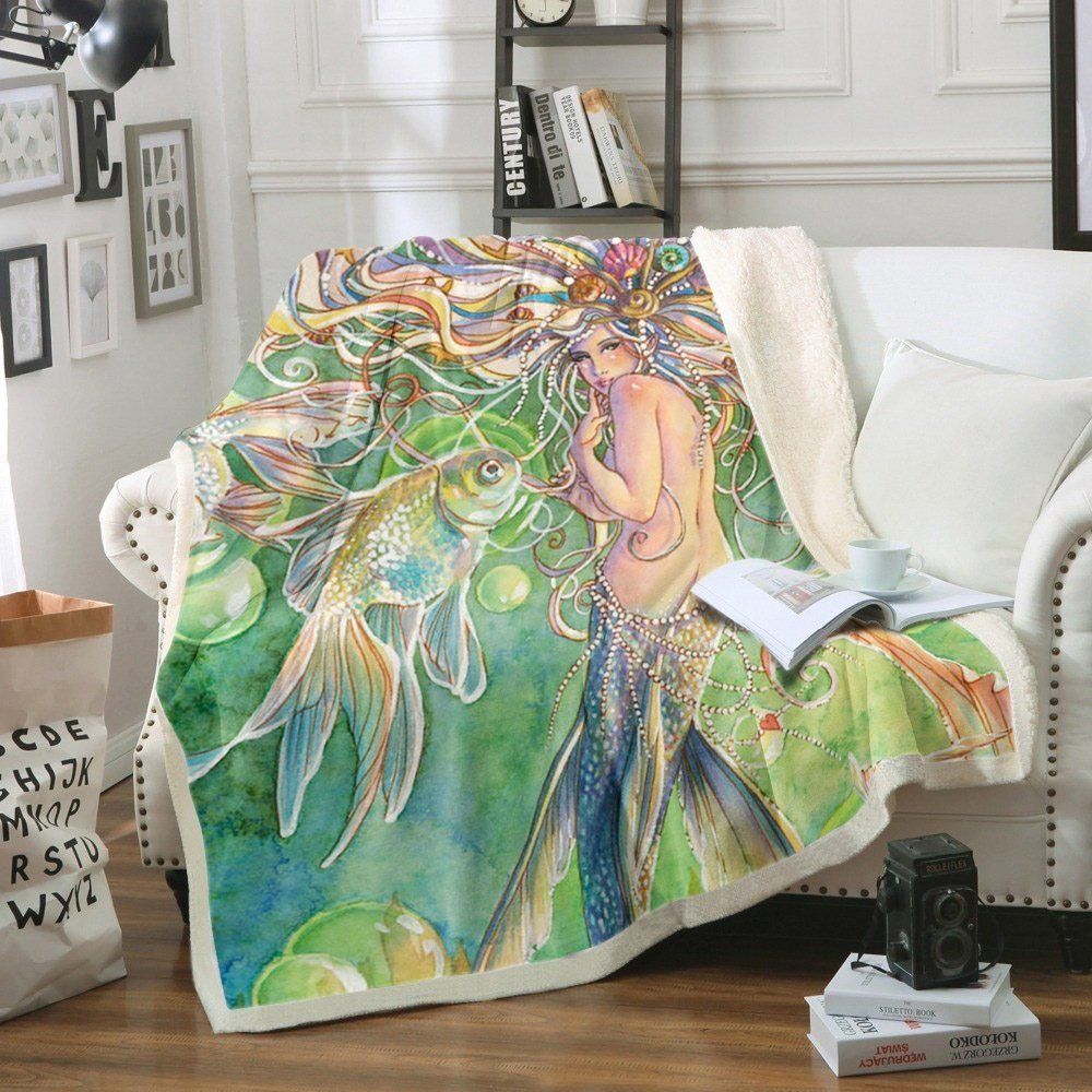 Mermaid Sherpa Fleece