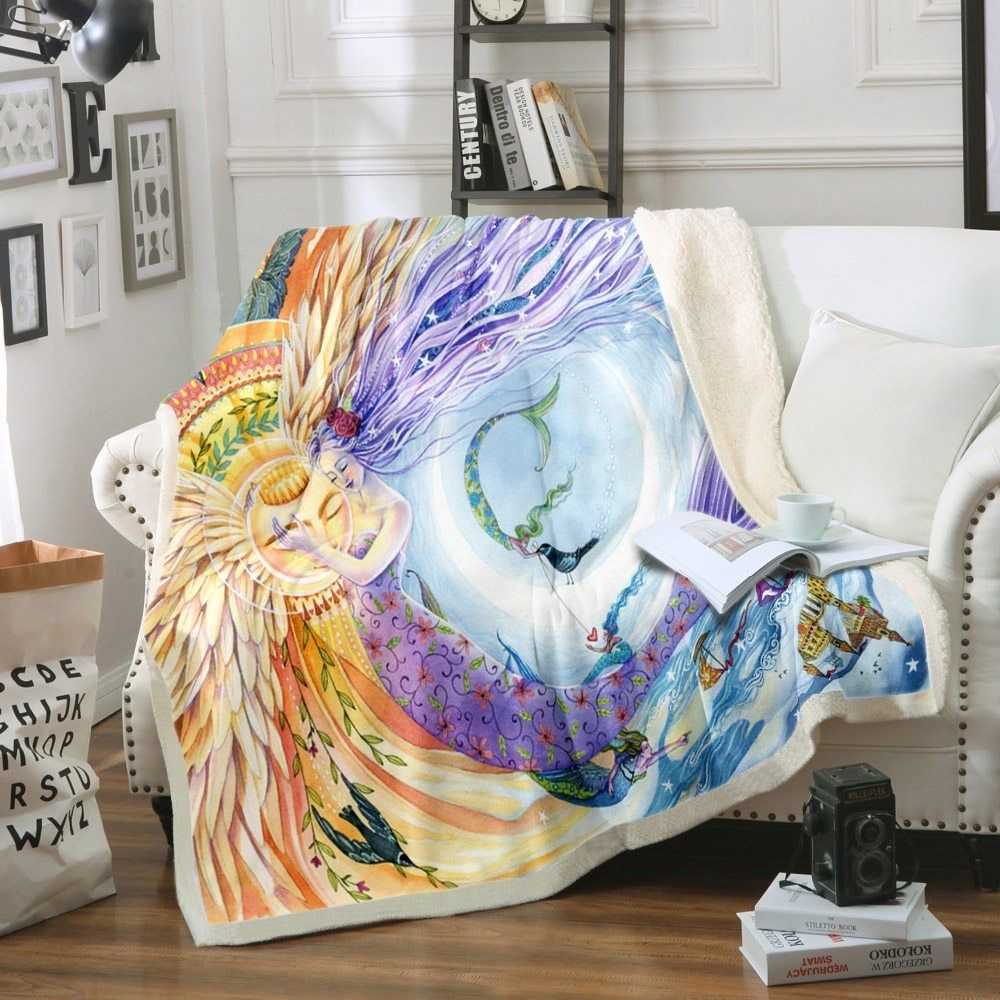 Mermaid Sherpa Fleece