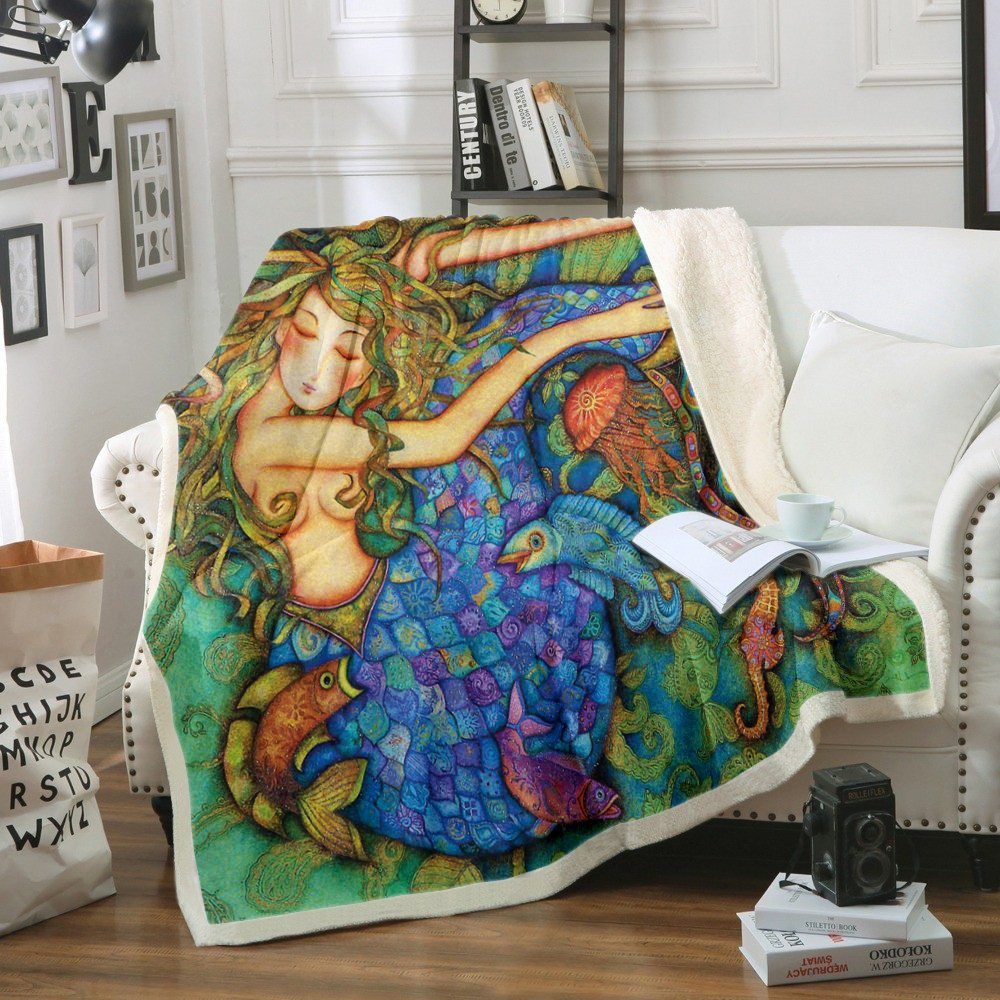 Mermaid Sherpa Fleece