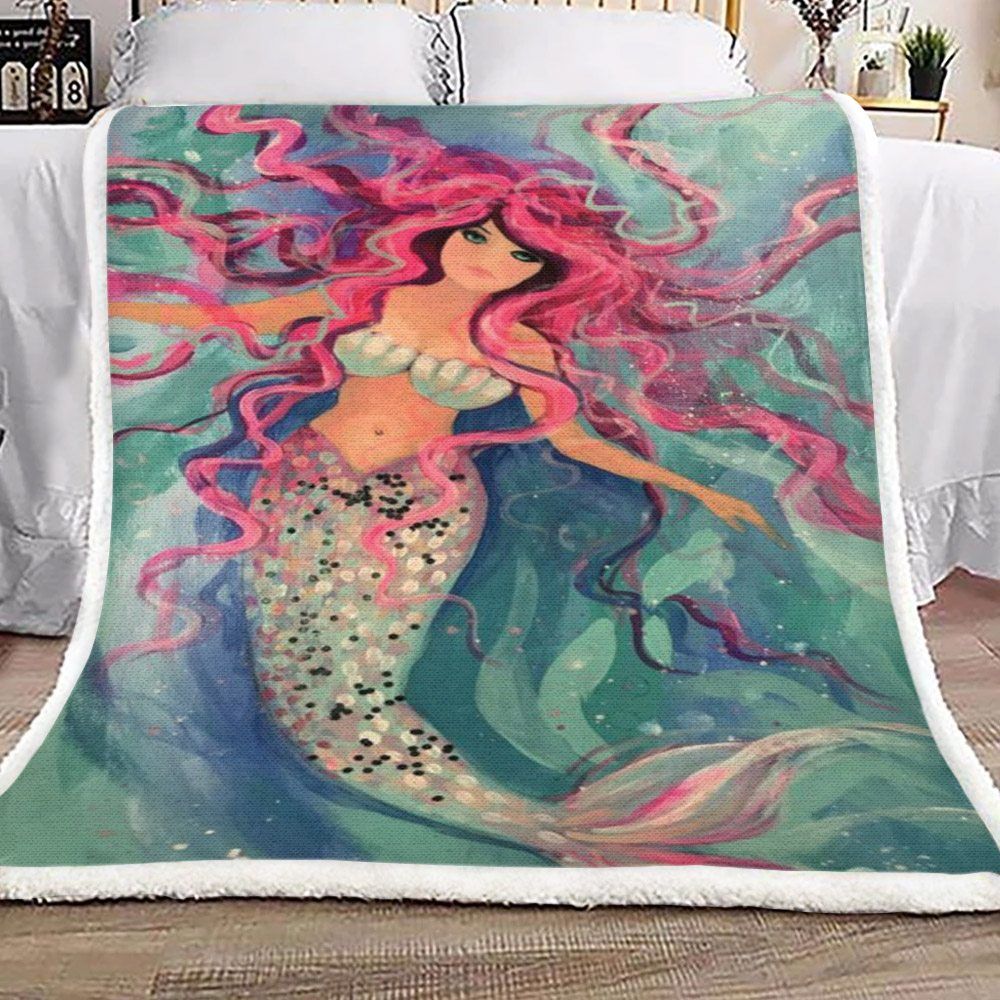 Mermaid Sherpa Fleece