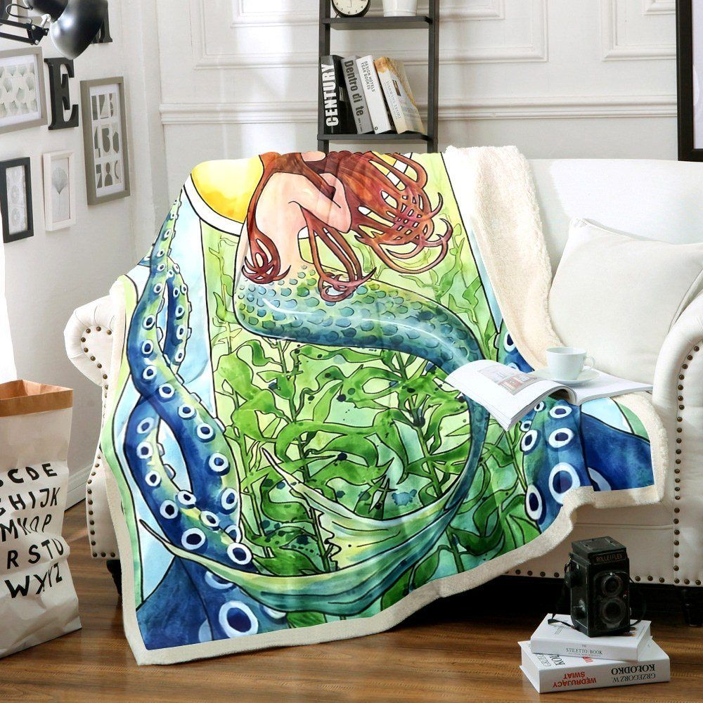 Mermaid Sherpa Fleece