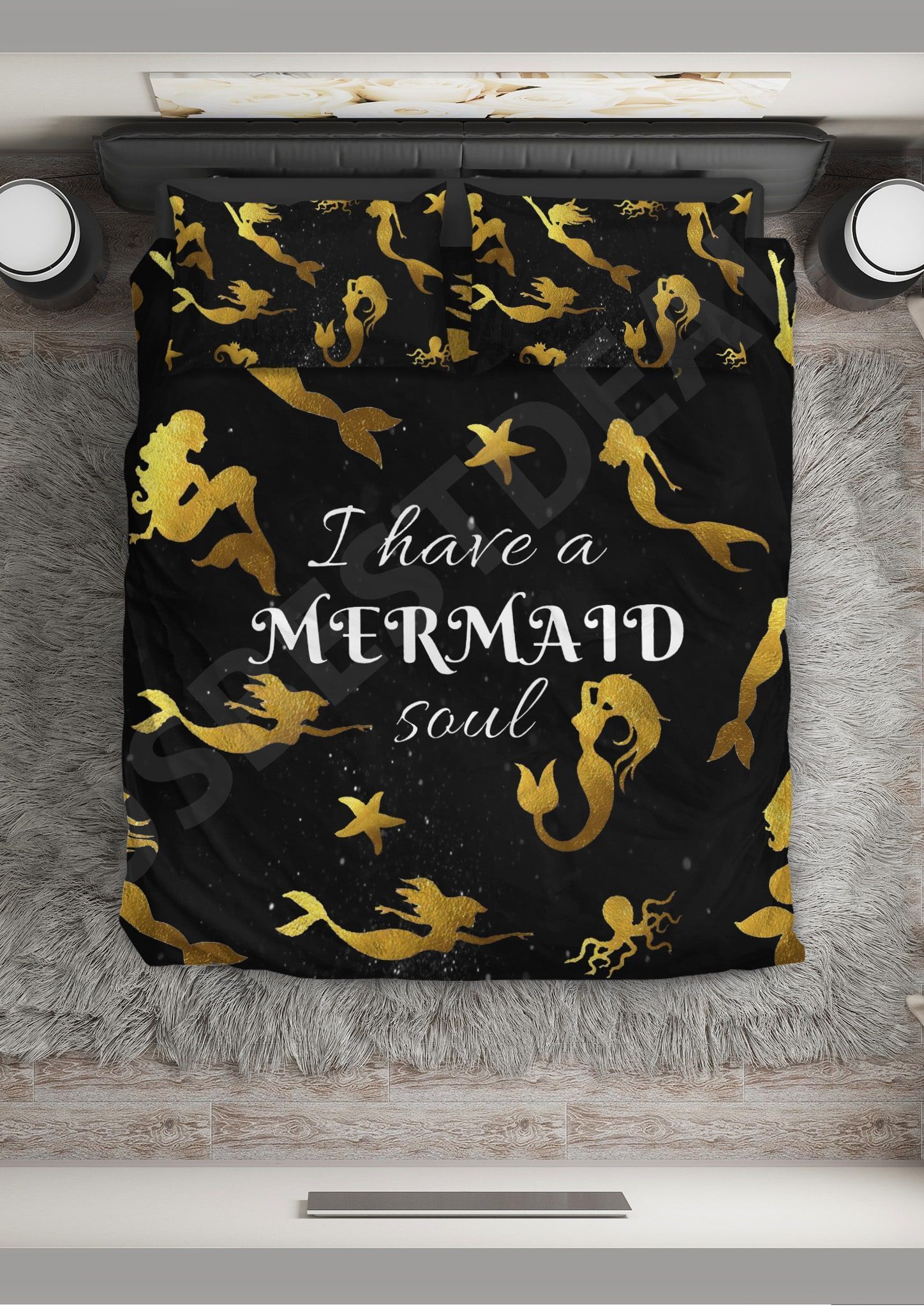 Mermaid I Have A Mermaid Soul Bedding Set