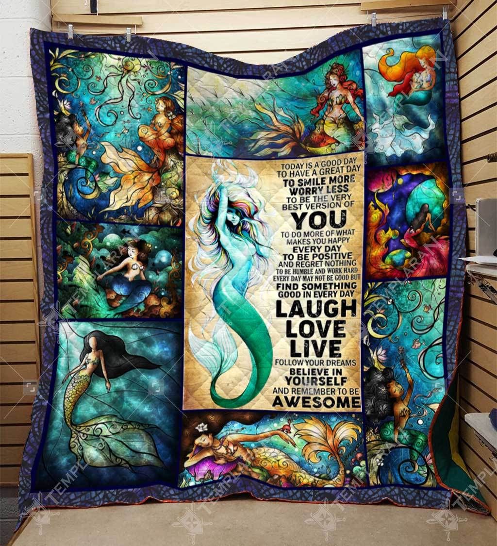 Mermaid I Want It That Way Quilt Blanket DHC020120985TD