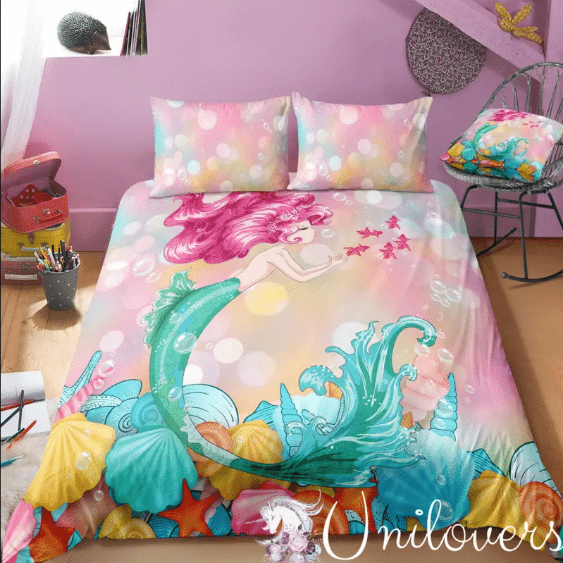 Mermaid Lovely Bedding Set
