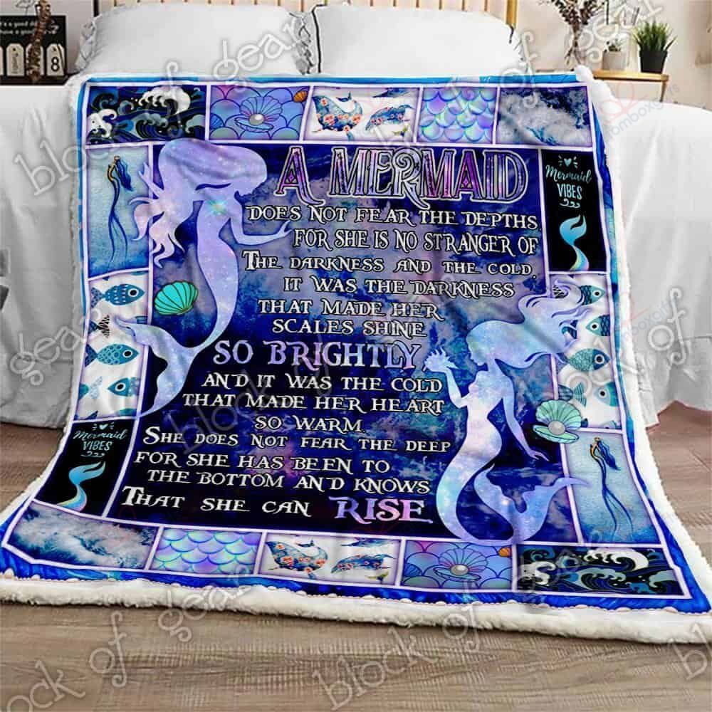 Mermaid Fleece Blanket