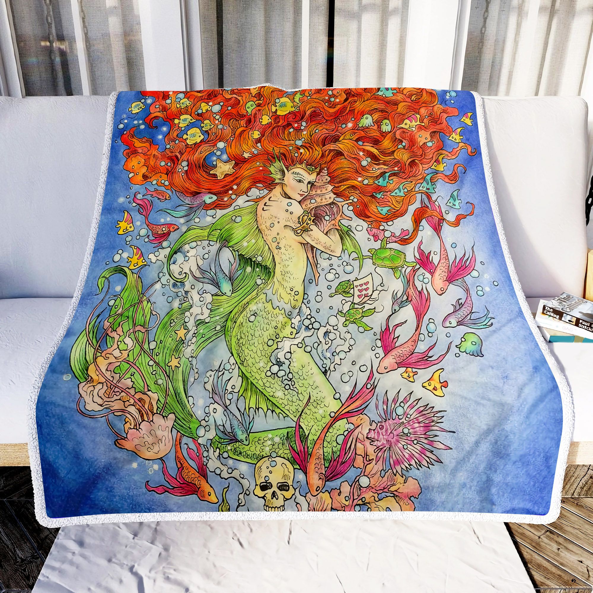 Mermaid Fleece Blanket