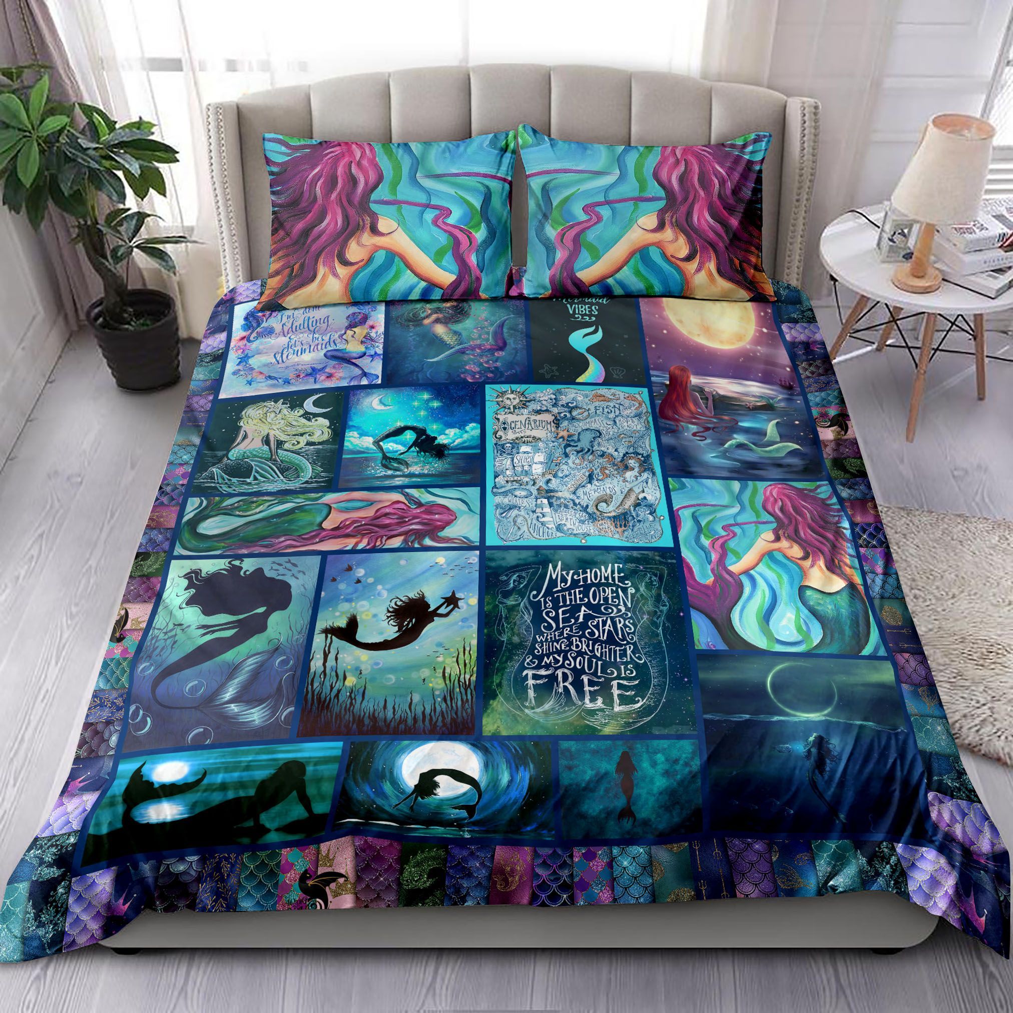 Mermaid Bedding Set