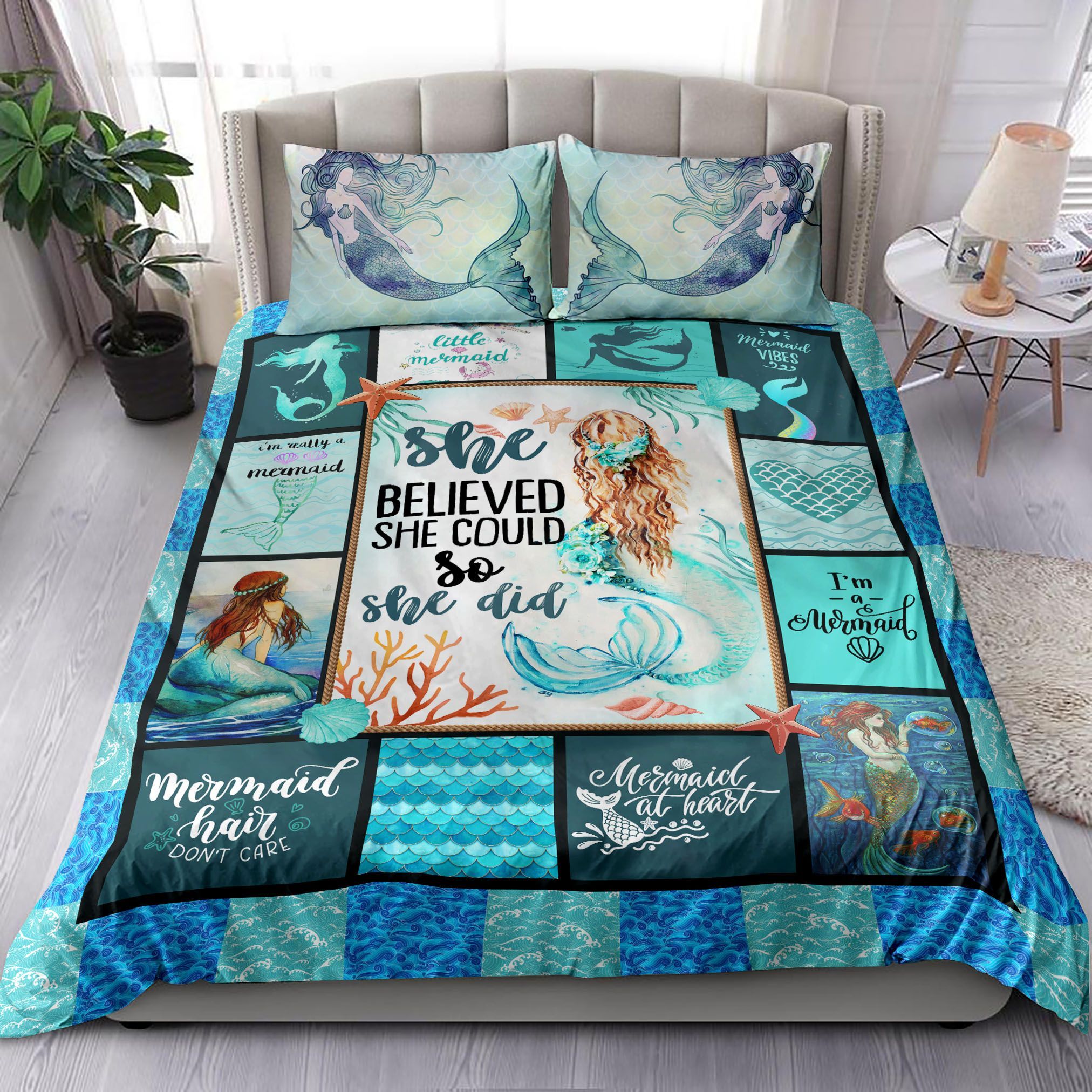 Mermaid Bedding Set