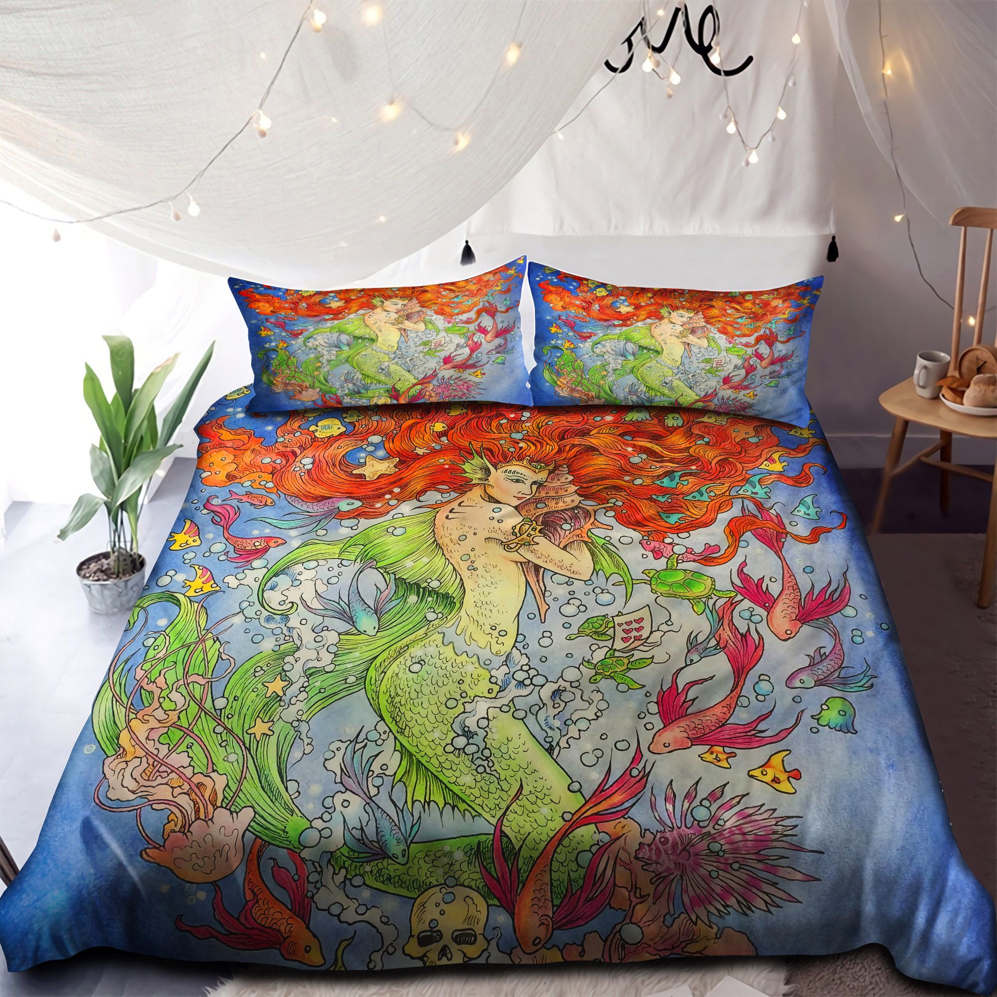 Mermaid Bedding Set