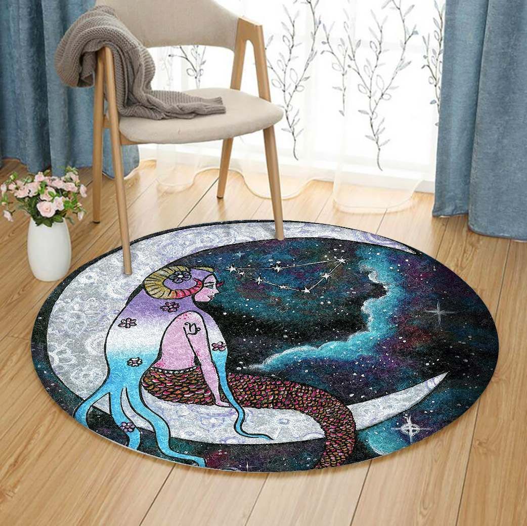 Mermaid Round Carpet