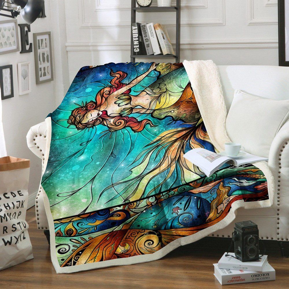 Mermaid Sherpa Fleece