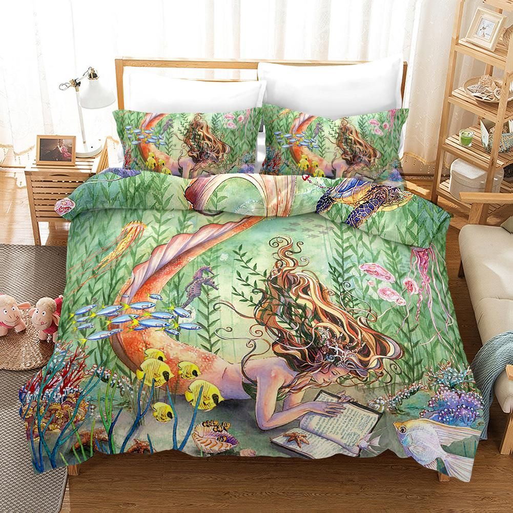 Mermaid Ocean Bedding Set