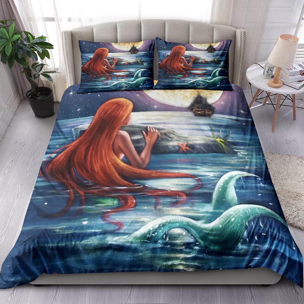 Mermaid Painting Bedding Set
