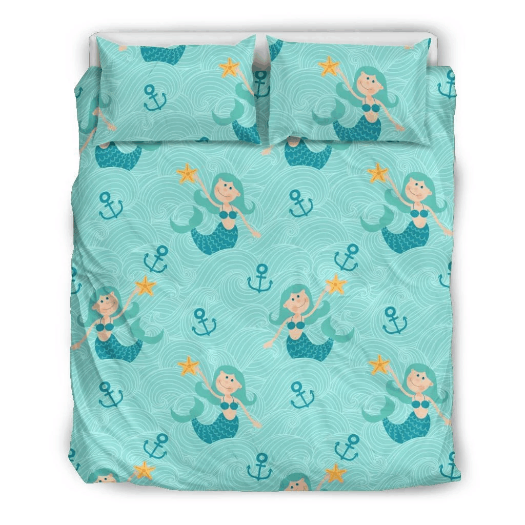 Mermaid Pastel Bedding Set
