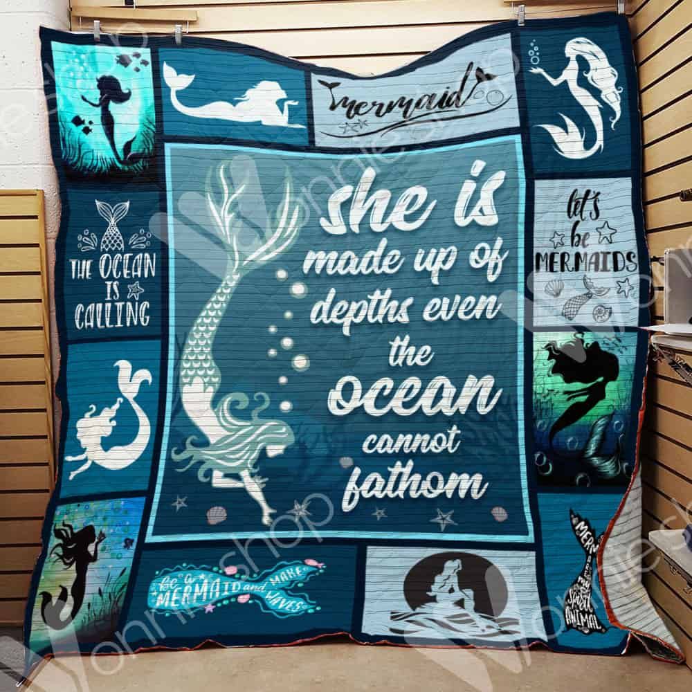 Mermaid Quilt Blanket DHC06021047TD