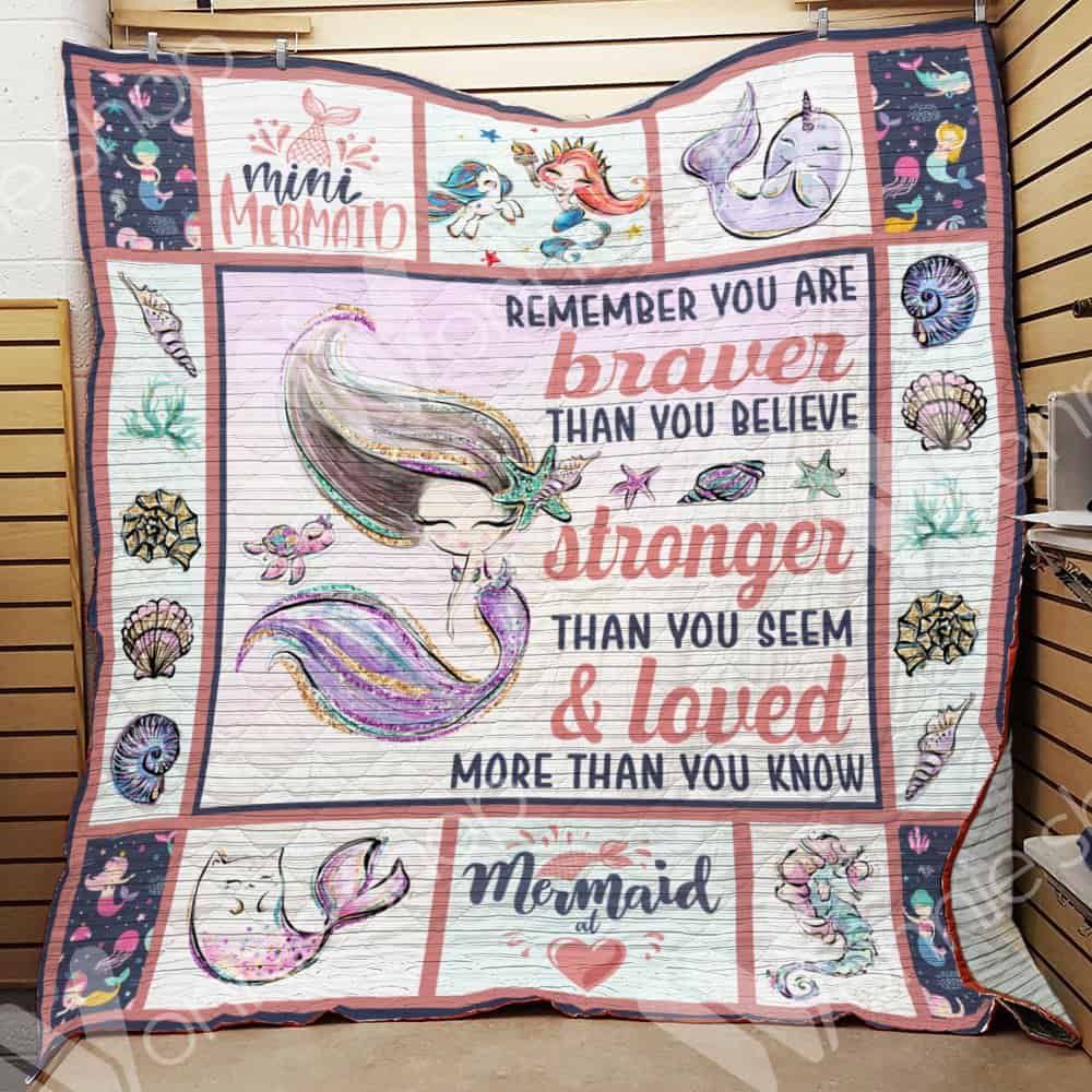Mermaid Quilt Blanket DHC06021054TD