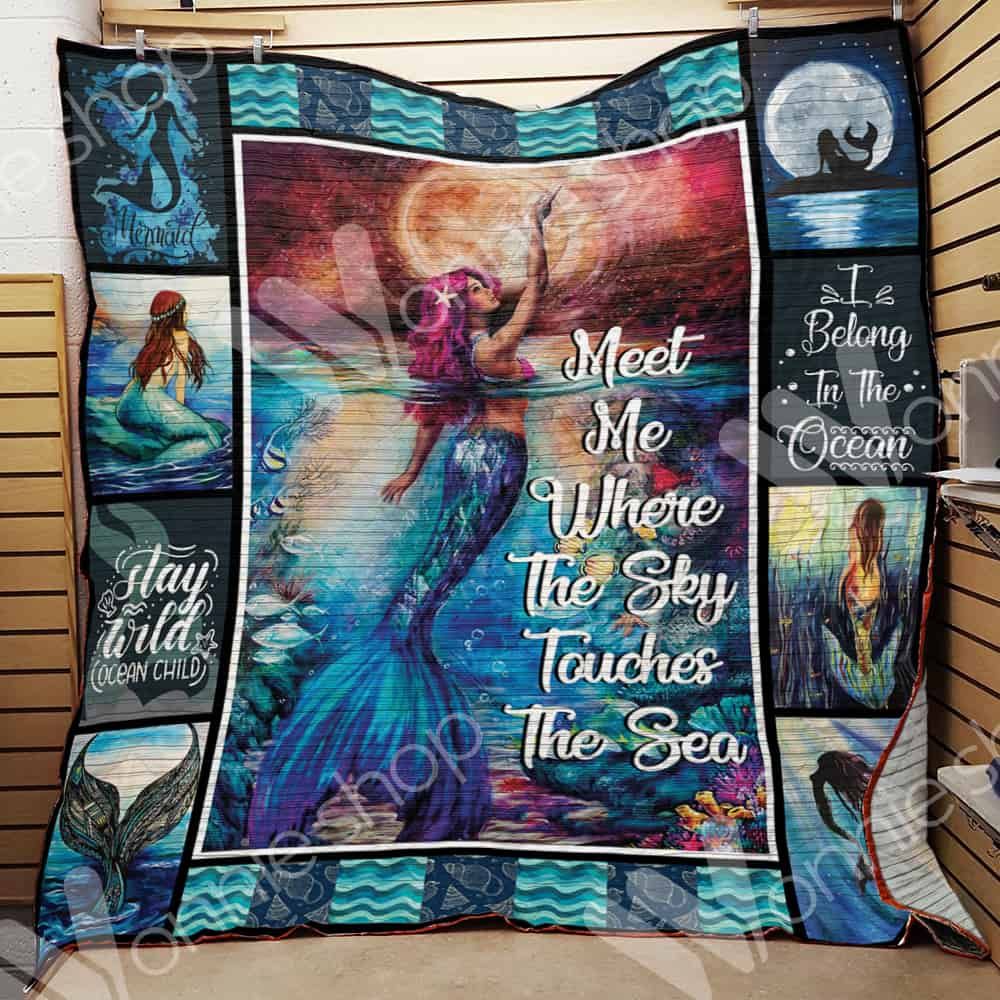 Mermaid Quilt Blanket DHC06021080TD