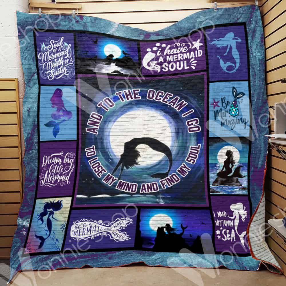 Mermaid Quilt Blanket DHC06021095TD