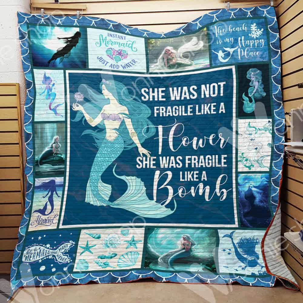 Mermaid Quilt Blanket DHC06021118TD
