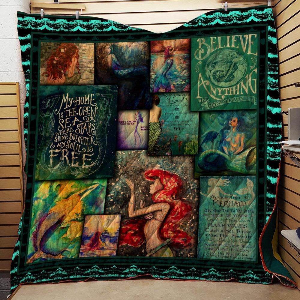 Mermaid Quilt Blanket DHC1312323VT