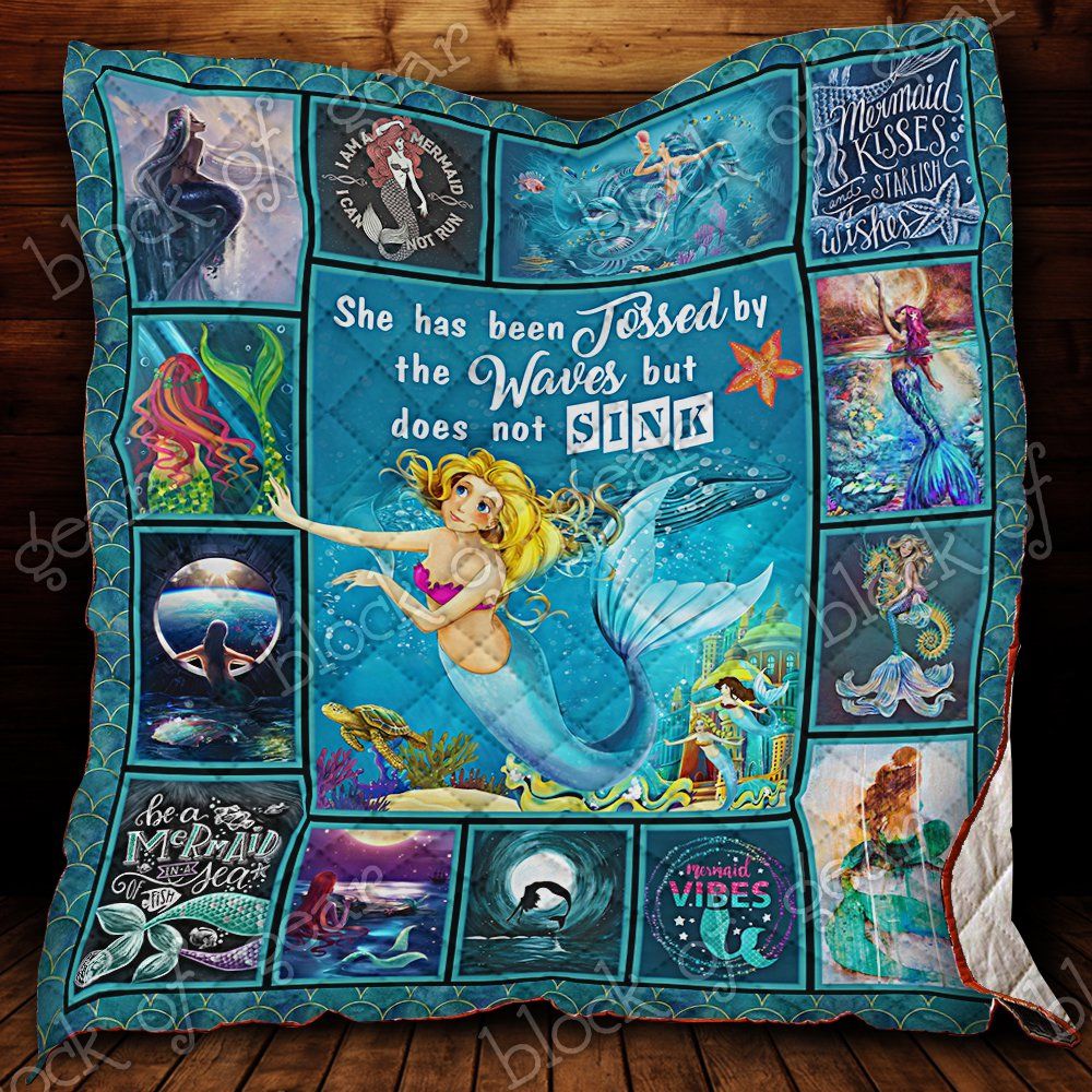 Mermaid Quilt Ct03 Dhc11124037Dd