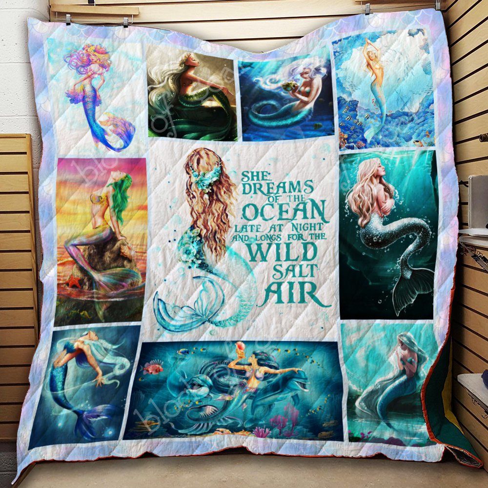 Mermaid Quilt Th647 Dhc11123238Dd