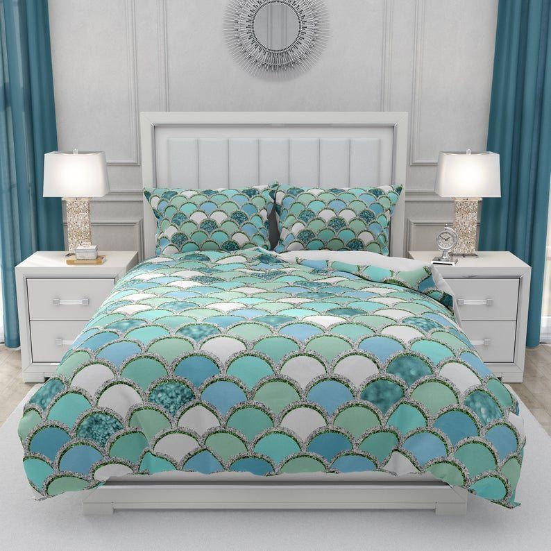 Mermaid Scales Bedding Set