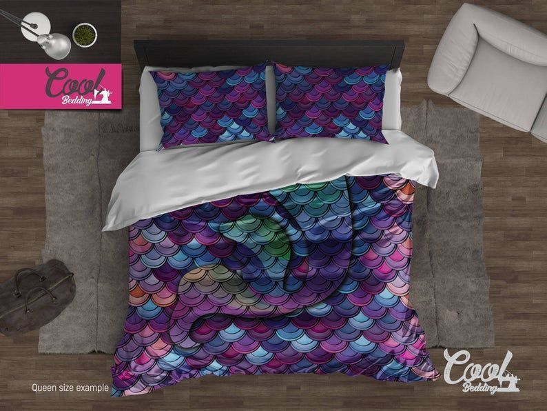 Mermaid Scales Bedding Set