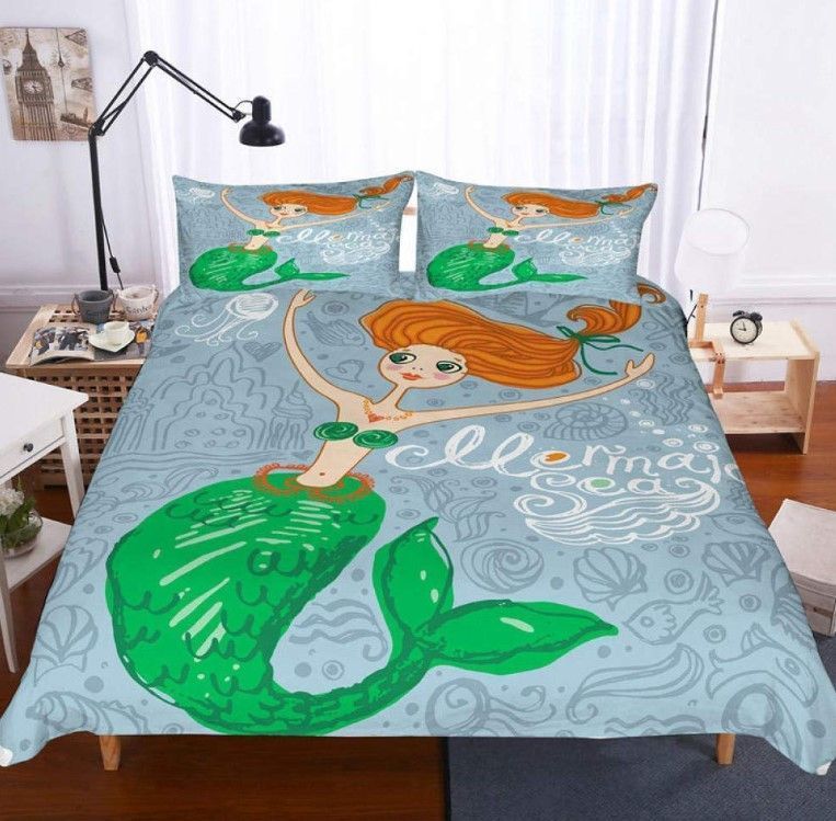 Mermaid Sea Bedding Set