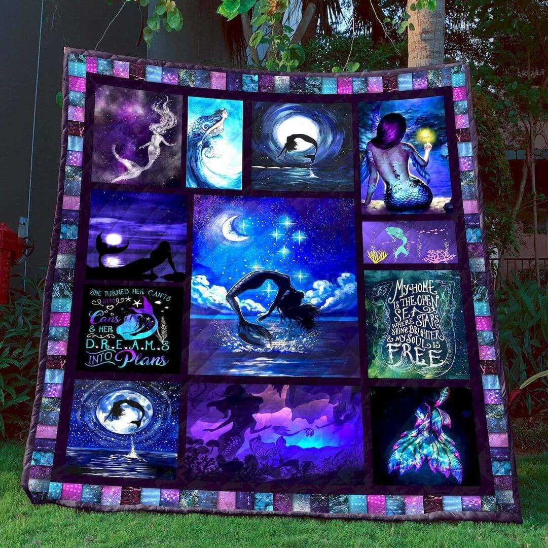Mermaid Soul PKT240634 Quilt Blanket