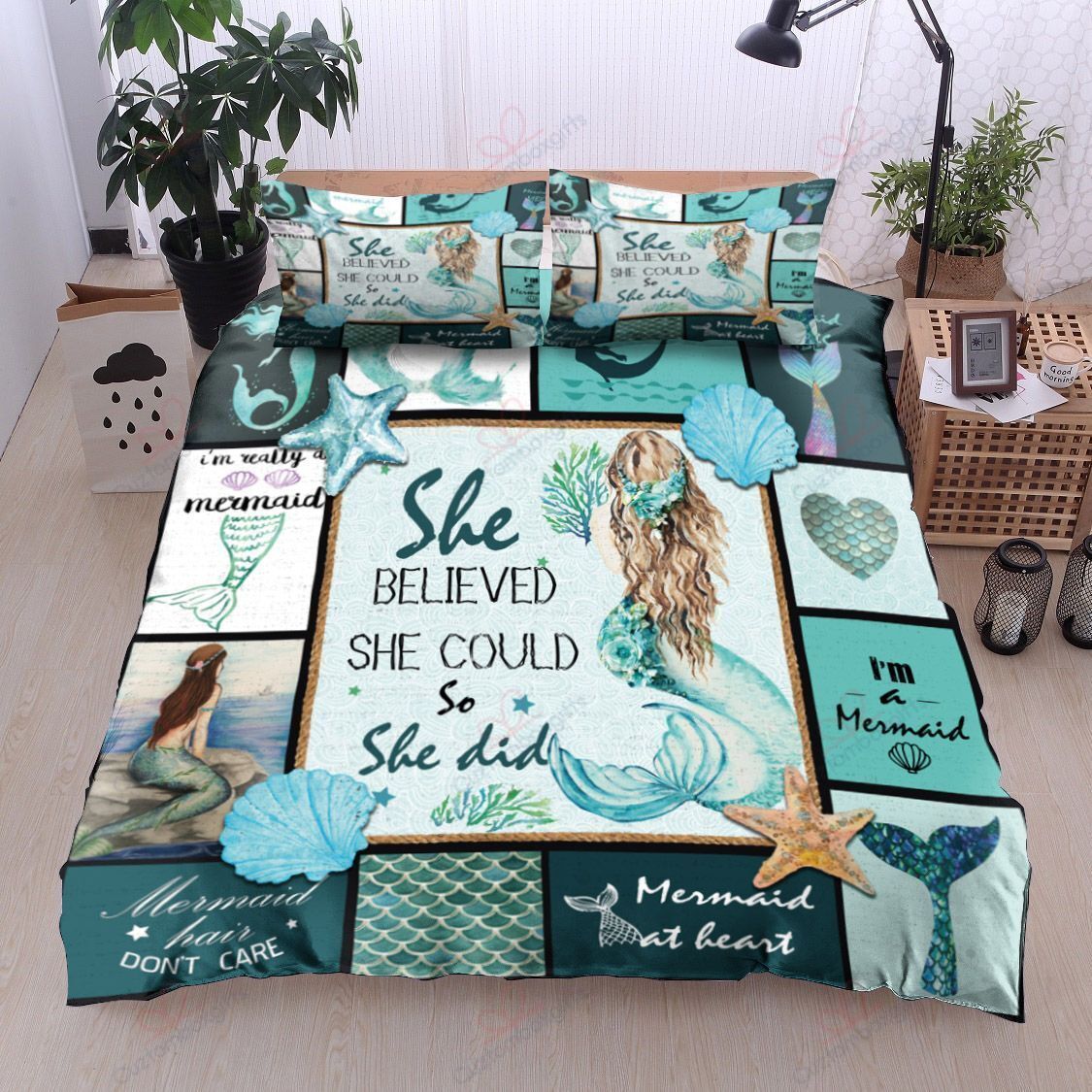 Mermaid Bedding Set